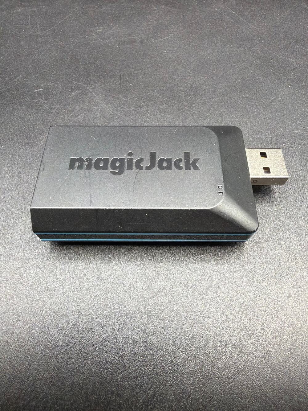 magicJack K1103 USB VoIP Phone Adapter Internet Home Phone Dongle ONLY Black